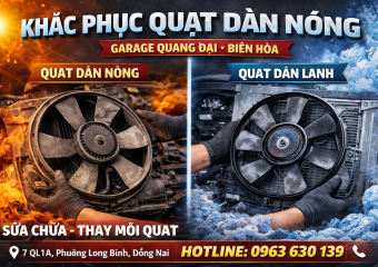 Khắc phục quạt dàn nóng, dàn lạnh không chạy